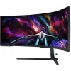 Монитор Samsung 57" Odyssey Neo G9 S57CG952NI черный VA LED 32:9 HDMI полуматовая HAS Piv 2500:1 420cd 178гр/178гр 7680x2160 240Hz FreeSync Premium Pro DP Dual UHD USB 19кг