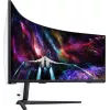 Монитор Samsung 57" Odyssey Neo G9 S57CG952NI черный VA LED 32:9 HDMI полуматовая HAS Piv 2500:1 420cd 178гр/178гр 7680x2160 240Hz FreeSync Premium Pro DP Dual UHD USB 19кг