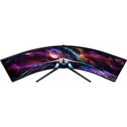 Монитор Samsung 57" Odyssey Neo G9 S57CG952NI черный VA LED 32:9 HDMI полуматовая HAS Piv 2500:1 420cd 178гр/178гр 7680x2160 240Hz FreeSync Premium Pro DP Dual UHD USB 19кг