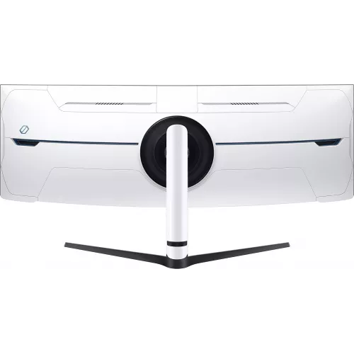 Монитор Samsung 57" Odyssey Neo G9 S57CG952NI черный VA LED 32:9 HDMI полуматовая HAS Piv 2500:1 420cd 178гр/178гр 7680x2160 240Hz FreeSync Premium Pro DP Dual UHD USB 19кг