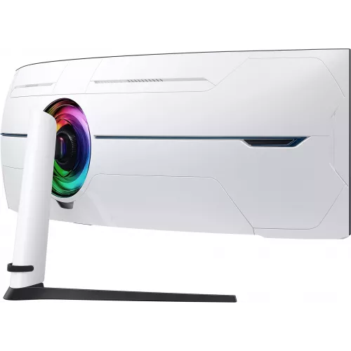 Монитор Samsung 57" Odyssey Neo G9 S57CG952NI черный VA LED 32:9 HDMI полуматовая HAS Piv 2500:1 420cd 178гр/178гр 7680x2160 240Hz FreeSync Premium Pro DP Dual UHD USB 19кг