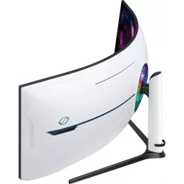 Монитор Samsung 57" Odyssey Neo G9 S57CG952NI черный VA LED 32:9 HDMI полуматовая HAS Piv 2500:1 420cd 178гр/178гр 7680x2160 240Hz FreeSync Premium Pro DP Dual UHD USB 19кг