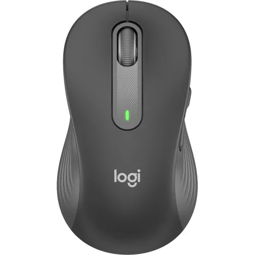 Мышь Logitech M650 Large графитовый оптическая 4000dpi silent беспров. BT/Radio USB 5but (910-006247)