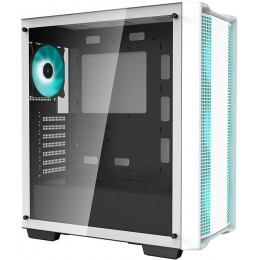 Корпус Deepcool CC560 V2 белый без БП ATX 8x120mm 5x140mm 1xUSB2.0 audio bott PSU