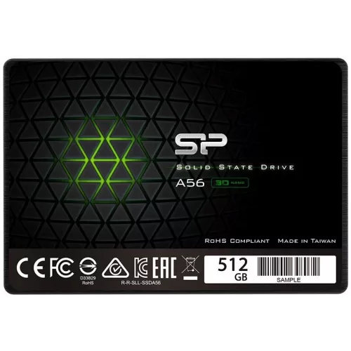 Накопитель SSD Silicon Power SATA-III 512GB SP512GBSS3A56A25 Ace A56 2.5"