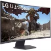 Монитор LG 31.5" UltraGear 32GS60QC-B черный VA LED 16:9 HDMI матовая 3000:1 300cd 178гр/178гр 2560x1440 180Hz FreeSync DP WQ HD 2K (1440p) 7.2кг