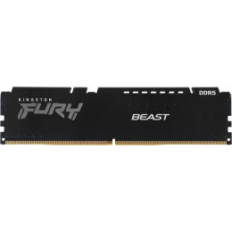 Память DDR5 8GB 5600MHz Kingston KF556C36BBE-8 Fury Beast Black RTL Gaming PC5-44800 CL36 DIMM 288-pin 1.25В single rank с радиатором Ret