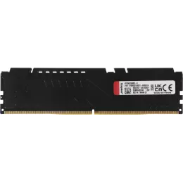 Память DDR5 8GB 5600MHz Kingston KF556C36BBE-8 Fury Beast Black RTL Gaming PC5-44800 CL36 DIMM 288-pin 1.25В single rank с радиатором Ret