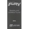 Память DDR5 8GB 5600MHz Kingston KF556C36BBE-8 Fury Beast Black RTL Gaming PC5-44800 CL36 DIMM 288-pin 1.25В single rank с радиатором Ret