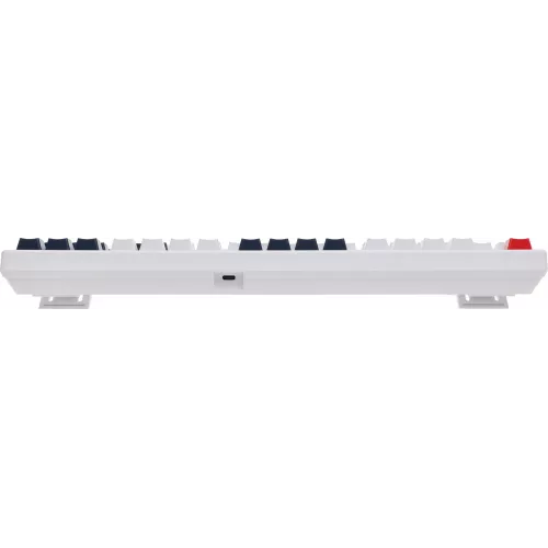 Клавиатура Acer OKW305 механическая белый USB for gamer LED (ZL.KBDCC.01W) кабель 1.8м