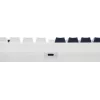 Клавиатура Acer OKW305 механическая белый USB for gamer LED (ZL.KBDCC.01W) кабель 1.8м