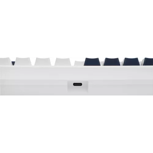 Клавиатура Acer OKW305 механическая белый USB for gamer LED (ZL.KBDCC.01W) кабель 1.8м