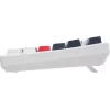 Клавиатура Acer OKW305 механическая белый USB for gamer LED (ZL.KBDCC.01W) кабель 1.8м