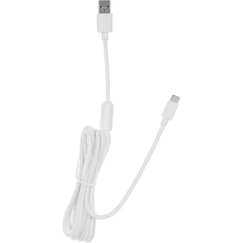 Клавиатура Acer OKW305 механическая белый USB for gamer LED (ZL.KBDCC.01W) кабель 1.8м