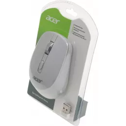 Мышь Acer OMR310 светло-серый оптическая 1600dpi беспров. BT/Radio USB 7but (ZL.MCECC.033)