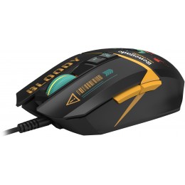 Мышь A4Tech Bloody W63 Max Renegade черный/рисунок оптическая 12000dpi USB (W63 MAX)
