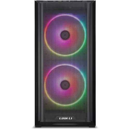 Корпус Lian-Li Lancool 216 черный без БП ATX 2x120mm 2x140mm 2xUSB3.0 audio bott PSU