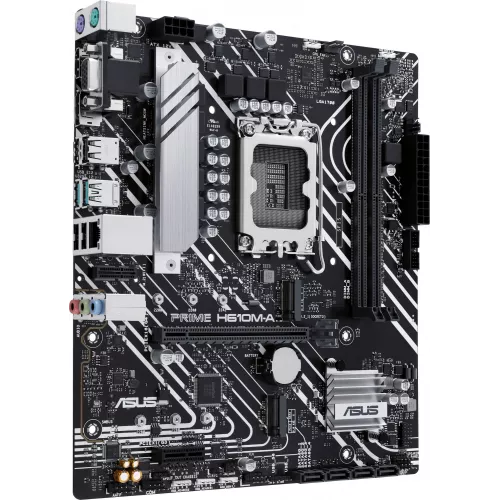 Материнская плата Asus PRIME H610M-A-CSM Soc-1700 Intel H610 2xDDR5 mATX AC`97 8ch(7.1) GbLAN+VGA+HDMI+DP