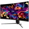 Монитор MSI 34" MAG 341CQP QD-OLED черный QD OLED LED 21:9 HDMI матовая HAS 250cd 178гр/178гр 3440x1440 175Hz FreeSync Premium Pro DP UW USB 9.3кг