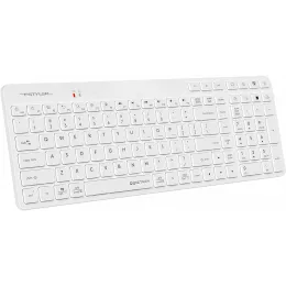 Клавиатура A4Tech FBK27C AS белый USB беспроводная BT/Radio slim Multimedia