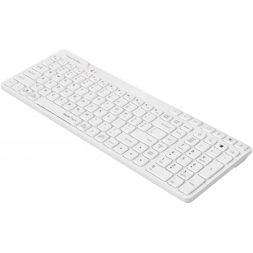 Клавиатура A4Tech FBK27C AS белый USB беспроводная BT/Radio slim Multimedia