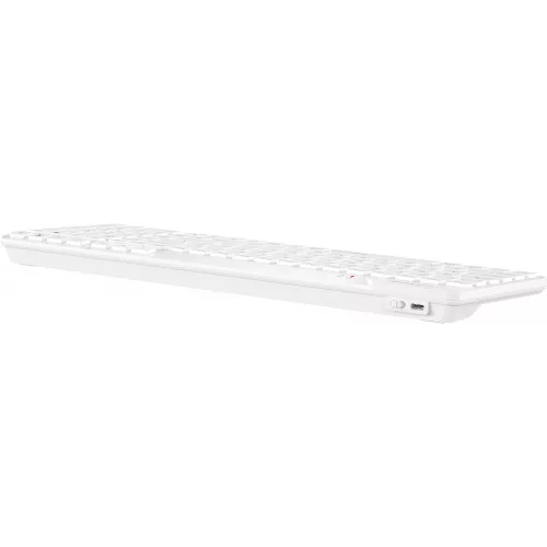 Клавиатура A4Tech FBK27C AS белый USB беспроводная BT/Radio slim Multimedia