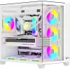 Корпус Formula Crystal Z9 белый без БП ATX 7x120mm 2xUSB3.0 audio bott PSU