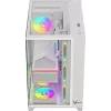 Корпус Formula Crystal Z9 белый без БП ATX 7x120mm 2xUSB3.0 audio bott PSU