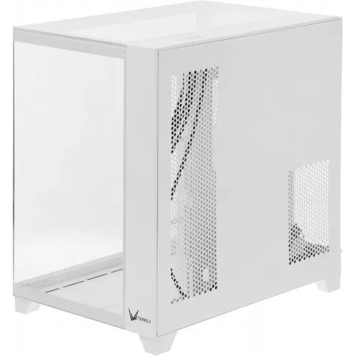 Корпус Formula Crystal Z9 белый без БП ATX 7x120mm 2xUSB3.0 audio bott PSU