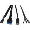 Корпус Formula Crystal Z9 белый без БП ATX 7x120mm 2xUSB3.0 audio bott PSU