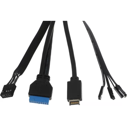 Корпус Formula Crystal Z9 белый без БП ATX 7x120mm 2xUSB3.0 audio bott PSU