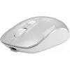 Мышь A4Tech Fstyler FB26CS Air2 серебристый/белый оптическая 2000dpi silent беспров. BT/Radio USB для ноутбука 4but (FB26CS AIR2 ICY WHITE)