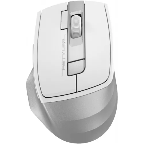 Мышь A4Tech Fstyler FG45CS Air2 белый/серебристый оптическая 2000dpi silent беспров. USB для ноутбука 7but (FG45CS AIR2 USB (SILVER WHITE))