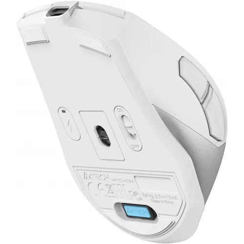 Мышь A4Tech Fstyler FG45CS Air2 белый/серебристый оптическая 2000dpi silent беспров. USB для ноутбука 7but (FG45CS AIR2 USB (SILVER WHITE))