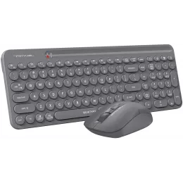 Клавиатура + мышь A4Tech Fstyler FG3300 Air2 клав:серый мышь:серый USB беспроводная slim Multimedia