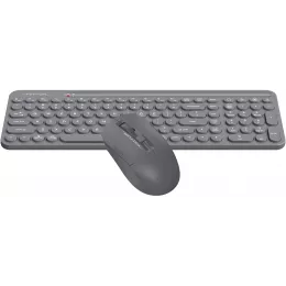 Клавиатура + мышь A4Tech Fstyler FG3300 Air2 клав:серый мышь:серый USB беспроводная slim Multimedia