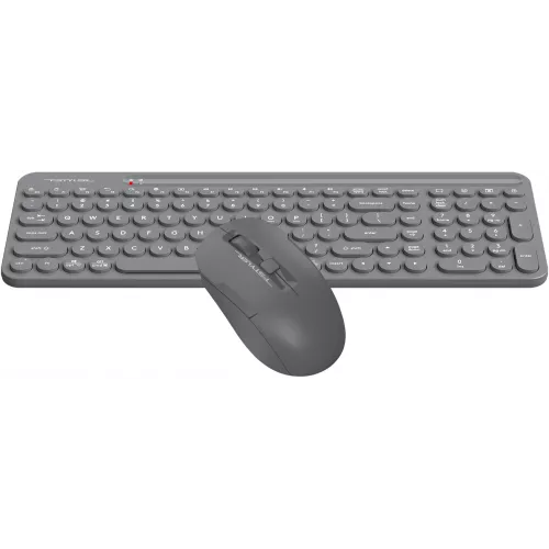 Клавиатура + мышь A4Tech Fstyler FG3300 Air2 клав:серый мышь:серый USB беспроводная slim Multimedia
