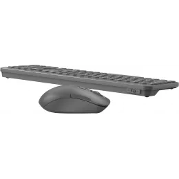 Клавиатура + мышь A4Tech Fstyler FG3300 Air2 клав:серый мышь:серый USB беспроводная slim Multimedia