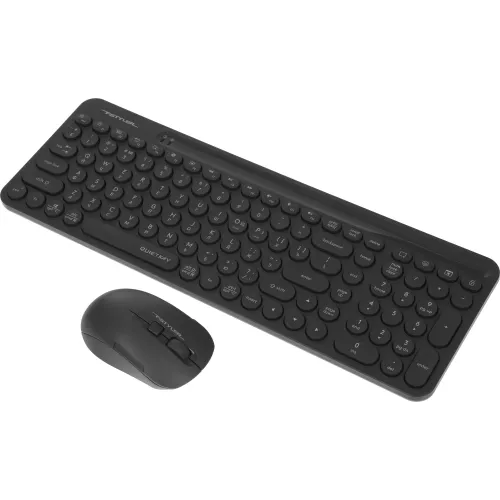 Клавиатура + мышь A4Tech Fstyler FG3300 Air2 клав:серый мышь:серый USB беспроводная slim Multimedia