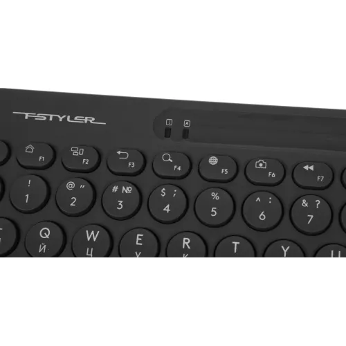 Клавиатура + мышь A4Tech Fstyler FG3300 Air2 клав:серый мышь:серый USB беспроводная slim Multimedia