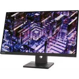 Монитор Lenovo 23.8" ThinkVision E24q-30 черный IPS LED 4ms 16:9 HDMI M/M матовая HAS Piv 1300:1 300cd 178гр/178гр 2560x1440 100Hz DP 2K 5.05кг