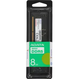 Память DDR5 8GB 5600MHz A-Data AD5S56008G-S RTL PC5-44800 CL46 SO-DIMM 262-pin 1.1В single rank Ret