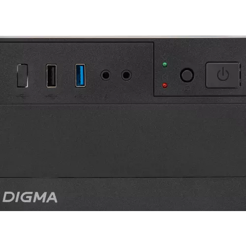 Корпус Digma DCC-MN301 черный без БП mATX 1x80mm 2x120mm 1xUSB2.0 1xUSB3.0 audio