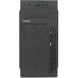 Корпус Digma DCC-MN301 черный без БП mATX 1x80mm 2x120mm 1xUSB2.0 1xUSB3.0 audio