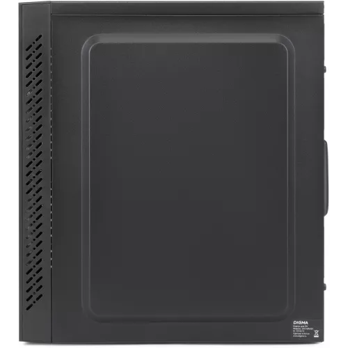 Корпус Digma DCC-MN301 черный без БП mATX 1x80mm 2x120mm 1xUSB2.0 1xUSB3.0 audio
