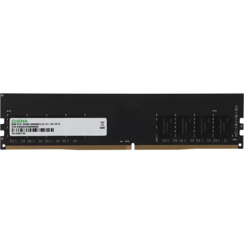 Память DDR4 8GB 4000MHz Digma DGMAD44000008S RTL PC4-32000 CL19 DIMM 288-pin 1.4В single rank Ret