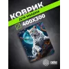 Коврик для мыши Cactus Snow Leopard рисунок 400x300x3мм (CS-MP-PRO16XL)