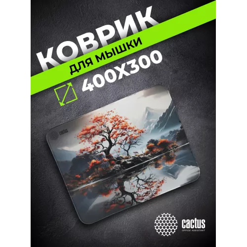 Коврик для мыши Cactus Lake рисунок 400x300x3мм (CS-MP-PRO18XL)