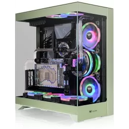 Корпус Thermaltake CTE E550 TG Matcha зеленый без БП ATX 8x120mm 6x140mm 2xUSB3.0 audio bott PSU