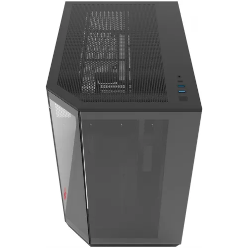 Корпус Bloody BD-CC109 черный без БП ATX 10x120mm 2xUSB3.0 audio